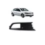 Grade Milha Parachoque Dianteiro Gol Voyage G6 2013 a 2016 Com Furo Preto Direito