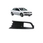 Grade Milha Parachoque Dianteiro Gol Voyage G6 2013 a 2016 Com Furo Preto Esquerdo