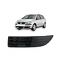 Grade Milha Parachoque Dianteiro Polo 2007 a 2011 Sem Furo Preto Esquerdo