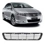 Grade Parachoque Dianteiro Central City Honda 2009 a 2012 Preta  