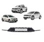Grade Parachoque Dianteiro Central Gol Voyage G8 Saveiro Robust 2017 a 2020 Preta 