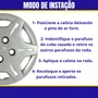 Jogo Calota Aro 13 Corsa Corsa Hatch, Sedan 1994 Até 2002 