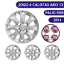Jogo Calota Aro 13 Fiat Palio Fire 2014