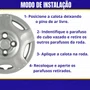 Jogo Calota Aro 13 Gol G4 2011 2012 Cubo Alto Parafusada