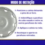 Jogo Calota Aro 13 Gol Parati G3 1999 Até 2003 