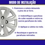 Jogo Calota Aro 13 Gol Saveiro Voyage G5 2010 Até 2013