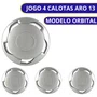 Jogo Calota Aro 13 Modelo Orbital (Futura) 