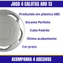 Jogo Calota Aro 13 Modelo Orbital (Futura) 