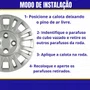 Jogo Calota Aro 13 Uno Mille Fire 2004 2005 Cubo Baixo 