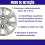 Jogo Calota Aro 13 Uno Vivace 2011 Até 2013 