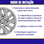 Jogo Calota Aro 14 Argo 2017 Até 2020 