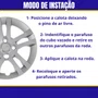 Jogo Calota Aro 14 Argo Após 2021