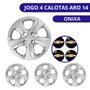 Jogo Calota Aro 14 Chevrolet Onix Após 2020