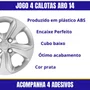 Jogo Calota Aro 14 Chevrolet Onix Após 2020