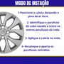 Jogo Calota Aro 14 Chevrolet Onix Prisma 2017 Até 2020 