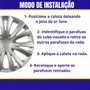 Jogo Calota aro 14 citroen C3/C4 2014 Até 2015 