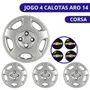 Jogo Calota aro 14 Corsa 2002 Até 2012