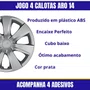 Jogo Calota Aro 14  Etios 2012 Até 2020 