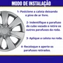 Jogo Calota Aro 14  Etios 2012 Até 2020 