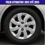 Jogo Calota Aro 14 Fiat Palio Attractive 2012 Até 2013