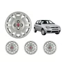 Jogo Calota Aro 14 Fiat Siena Palio Fire ELX 2004 Até 2016 