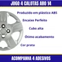 Jogo Calota Aro 14 Fiat Strada Weekend 2014 Até 2020