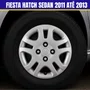 Jogo Calota Aro 14 Ford Fiesta Hatch Sedan 2011 Até 2013