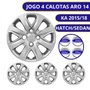 Jogo Calota Aro 14 Ford KA 2015 Até 2018  
