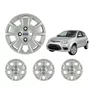 Jogo Calota Aro 14 Ford KA Fiesta 2007 Até 2013 