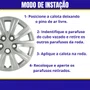 Jogo Calota Aro 14 Fox Polo 2011 Até 2015