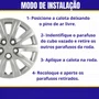 Jogo Calota Aro 14 Fox Polo 2011 Até 2015