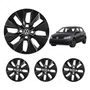 Jogo Calota Aro 14 Gol G6 2013 a 2016 Preto Cubo Baixo