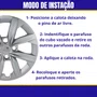 Jogo Calota Aro 14 Gol G6 G7 G8 2014 Até 2021 Cubo Alto 