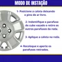 Jogo Calota Aro 14 Gol Parati G5 Trend 2007 Até 2008