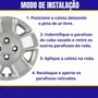 Jogo Calota Aro 14 Gol Parati G5 Trend 2007 Até 2008