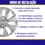 Jogo Calota Aro 14 Gol Saveiro Voyage G5 G6 2013 Até 2016