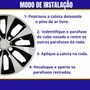 Jogo Calota Aro 14 Gol Saveiro Voyage G6 2013 até 2016