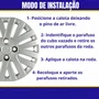 Jogo Calota Aro 14 Gol Voyage Saveiro G5 2009 Até 2012 