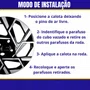 Jogo Calota Aro 14 HB20 Hatch Sedan Após 2024 Preto Prata 