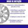 Jogo Calota Aro 14  Hyundai HB20 2012 Até 2015 