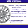 Jogo Calota Aro 14 Ka Hatch Sedan 2019 até 2020