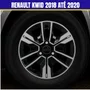 Jogo Calota Aro 14 Kwid 2023 Preta Prata