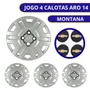 Jogo Calota Aro 14 Montana 2004 Até 2010 