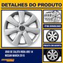 Jogo Calota aro 14 Nissan March 2015 Até 2018 Pressão
