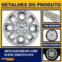 Jogo Calota Aro 14 Novo Ka Hatch Sedan 2015 Até 2018