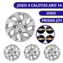 Jogo Calota Aro 14  Onix Prisma Corsa Celta 2014 Até 2016