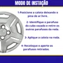 Jogo Calota Aro 14 Onix Prisma Joy 2014 Até 2018