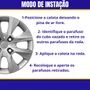 Jogo Calota Aro 14 Peugeot 206 207 208 307 2015 Ate 2016