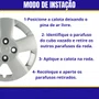 Jogo Calota Aro 14 Prisma Celta Montana 2011 Até 2017