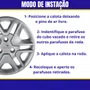 Jogo Calota Aro 14 Renault Kwid 2018 Até 2020